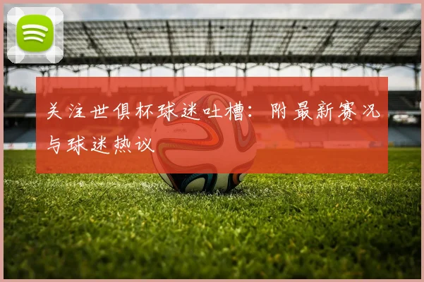关注世俱杯球迷吐槽：附最新赛况与球迷热议
